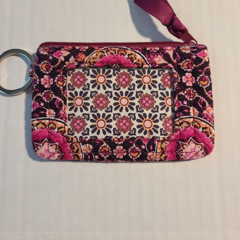 Vera Bradley RIFD Riley Compact Wallet and Zip ID - Picture 6 of 7